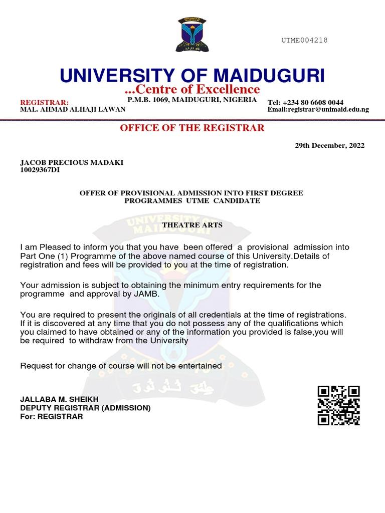 How to Structure Your Admission Letter for Nigerian University Applications